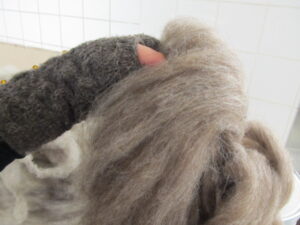 kammitud heie(kammvilla tehnoloogias)