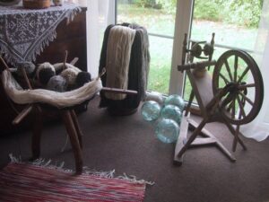 käsitsi keritud ja kerimisootel lõngad