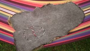 Liine vilditud villak tagant