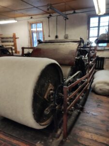 Tööstuslik kraasmasin Äksi villavabrikus