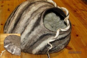 vilditud kassipesa K.Kauponeni teostus